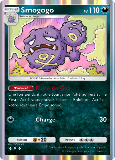 Carte Pokémon TCG Pocket Puissance Génétique Smogogo