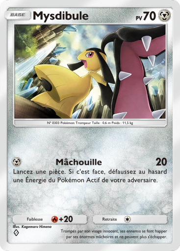 Carte Pokémon TCG Pocket Puissance Génétique Mysdibule