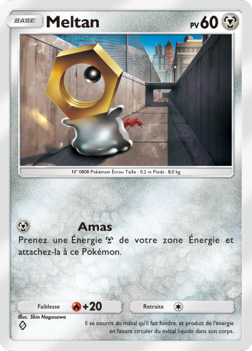 Carte Pokémon TCG Pocket Puissance Génétique Meltan
