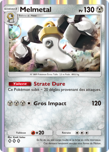 Carte Pokémon TCG Pocket Puissance Génétique Melmetal