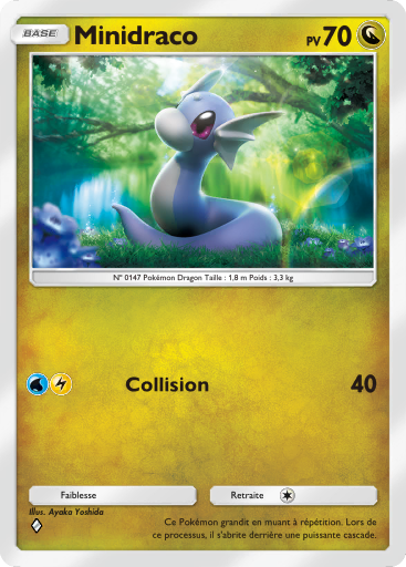 Carte Pokémon TCG Pocket Puissance Génétique Minidraco