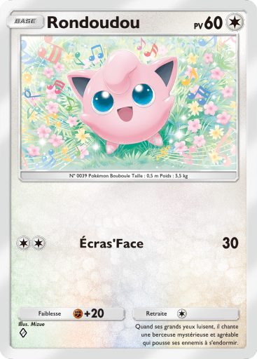 Carte Pokémon TCG Pocket Puissance Génétique Jigglypuff