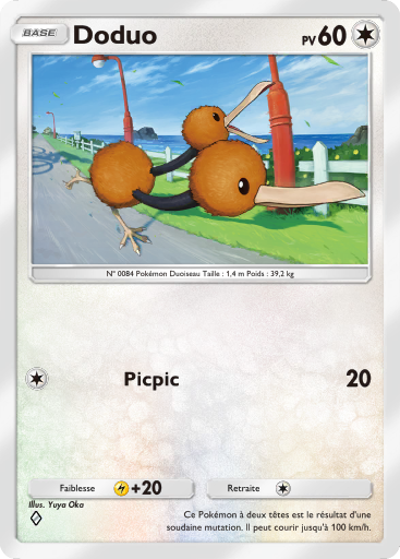 Carte Pokémon TCG Pocket Puissance Génétique Doduo