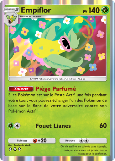 Carte Pokémon TCG Pocket Puissance Génétique Empiflor