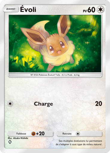 Carte Pokémon TCG Pocket Puissance Génétique Évoli