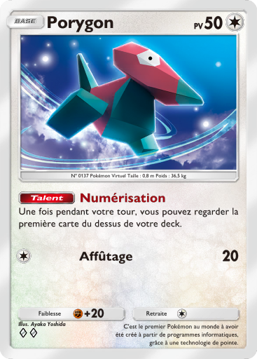 Carte Pokémon TCG Pocket Puissance Génétique Porygon