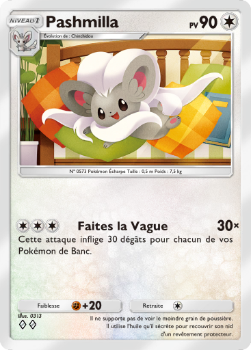 Carte Pokémon TCG Pocket Puissance Génétique Pashmilla