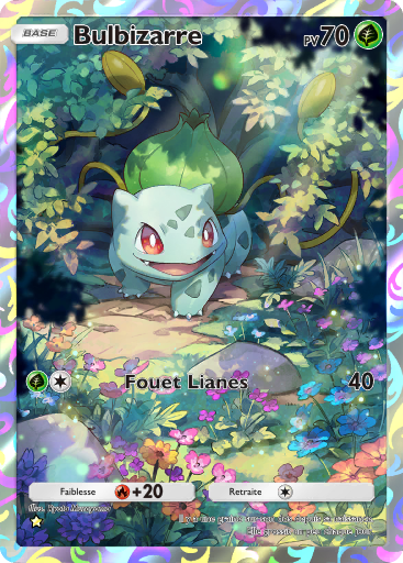 Carte Pokémon TCG Pocket Puissance Génétique Bulbizarre