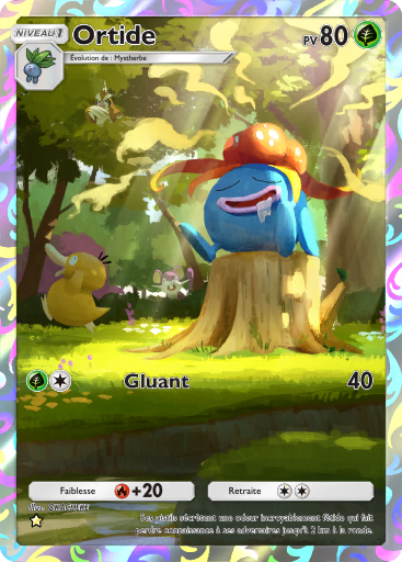 Carte Pokémon TCG Pocket Puissance Génétique Ortide