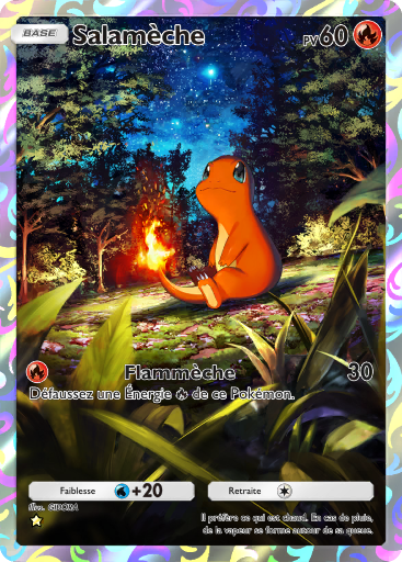 Carte Pokémon TCG Pocket Puissance Génétique Salamèche