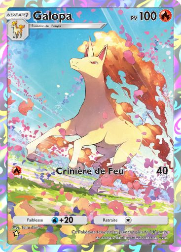 Carte Pokémon TCG Pocket Puissance Génétique Galopa