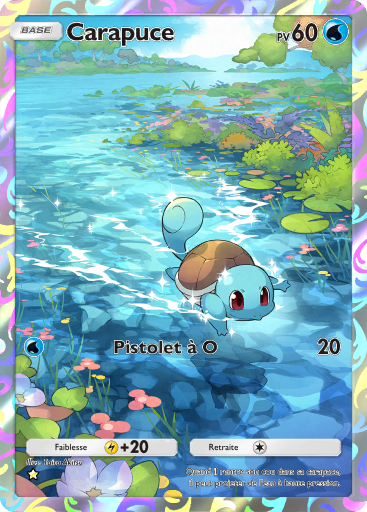 Carte Pokémon TCG Pocket Puissance Génétique Carapuce