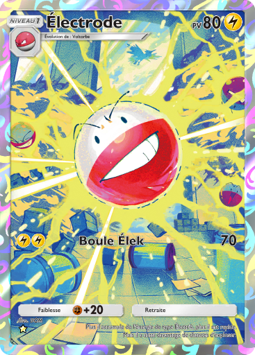 Carte Pokémon TCG Pocket Puissance Génétique Électrode