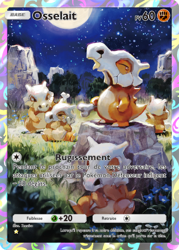 Carte Pokémon TCG Pocket Puissance Génétique Osselait