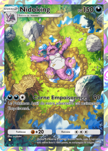 Carte Pokémon TCG Pocket Puissance Génétique Nidoking