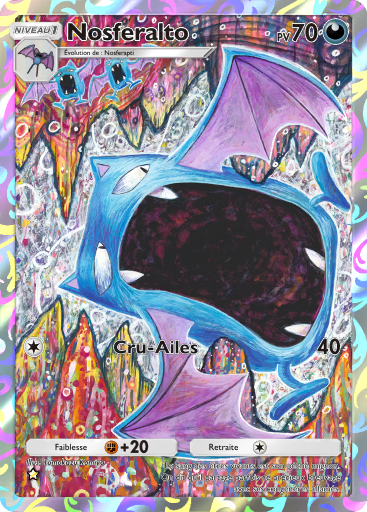 Carte Pokémon TCG Pocket Puissance Génétique Nosferalto