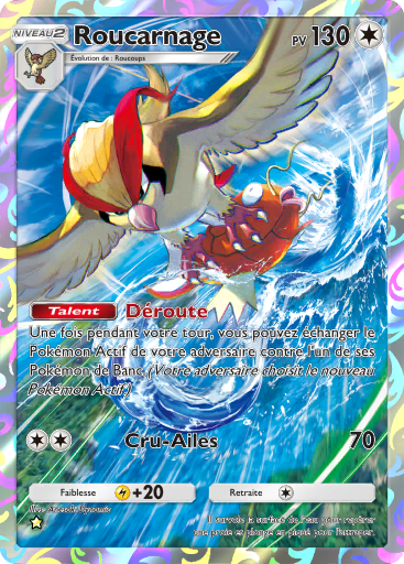 Carte Pokémon TCG Pocket Puissance Génétique Roucarnage