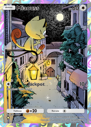 Carte Pokémon TCG Pocket Puissance Génétique Miaouss
