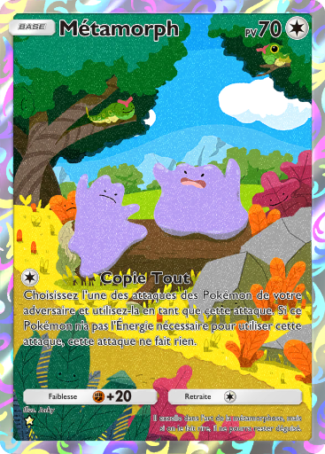 Carte Pokémon TCG Pocket Puissance Génétique Ditto