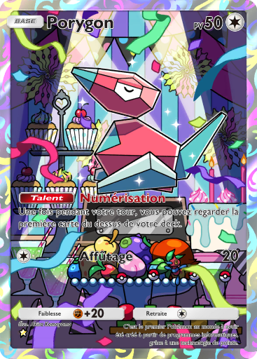 Carte Pokémon TCG Pocket Puissance Génétique Porygon