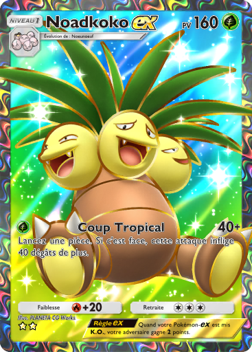 Carte Pokémon TCG Pocket Puissance Génétique Noadkoko-ex