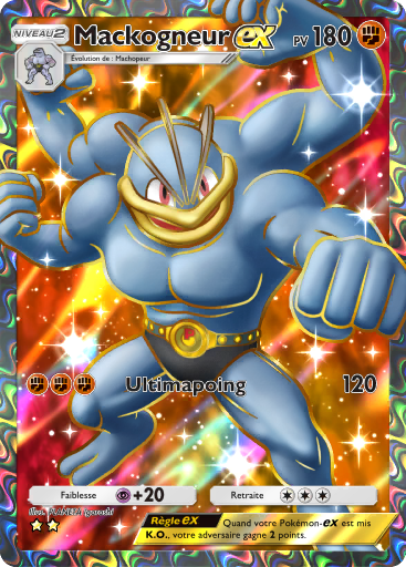 Carte Pokémon TCG Pocket Puissance Génétique Mackogneur-ex