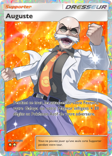 Carte Pokémon TCG Pocket Puissance Génétique Auguste