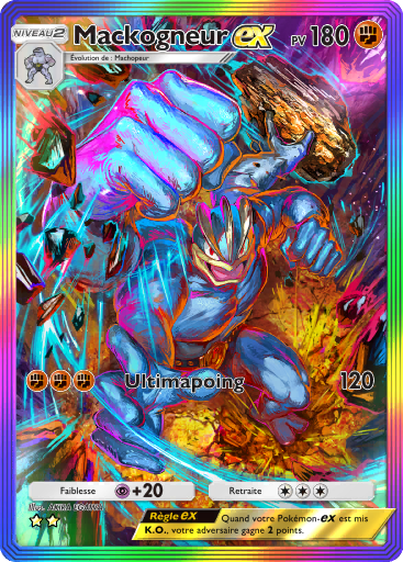 Carte Pokémon TCG Pocket Puissance Génétique Mackogneur-ex
