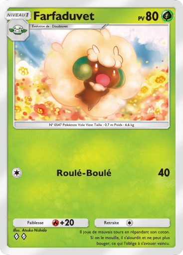 Carte Pokémon TCG Pocket Puissance Génétique Farfaduvet