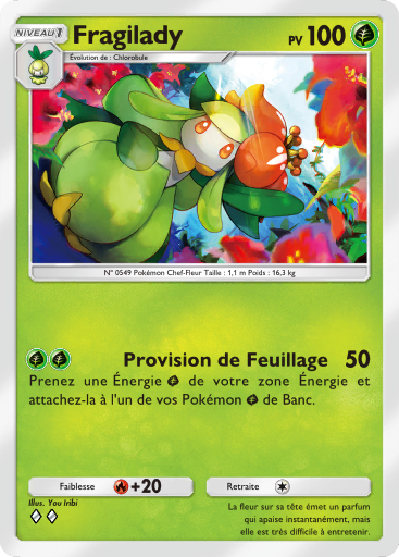 Carte Pokémon TCG Pocket Puissance Génétique Fragilady