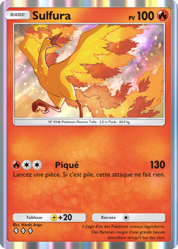 Carte Pokémon TCG Pocket Puissance Génétique Sulfura
