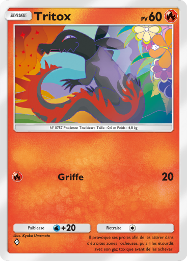 Carte Pokémon TCG Pocket Puissance Génétique Tritox