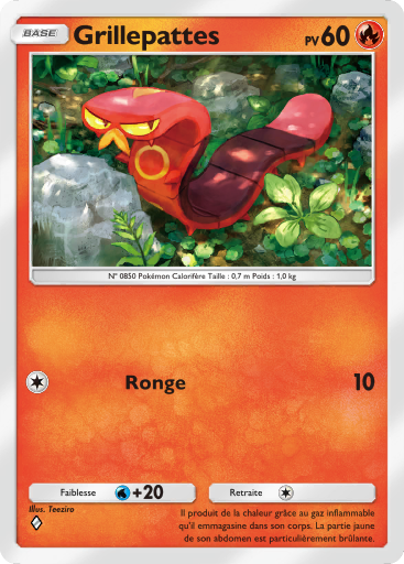 Carte Pokémon TCG Pocket Puissance Génétique Grillepattes