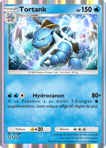 Carte Pokémon TCG Pocket Puissance Génétique Tortank
