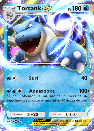 Carte Pokémon TCG Pocket Puissance Génétique Blastoise ex