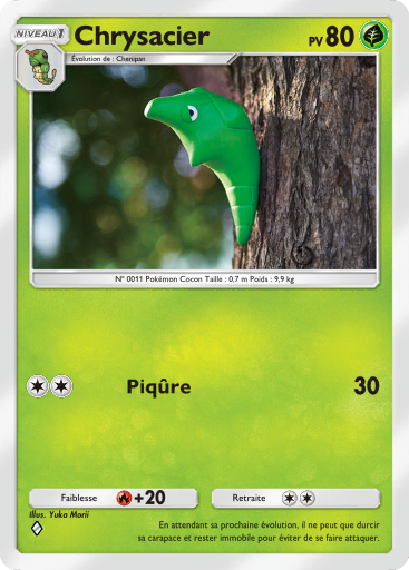Carte Pokémon TCG Pocket Puissance Génétique Chrysacier