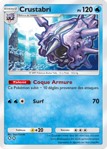 Carte Pokémon TCG Pocket Puissance Génétique Crustabri