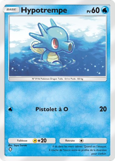 Carte Pokémon TCG Pocket Puissance Génétique Hypotrempe