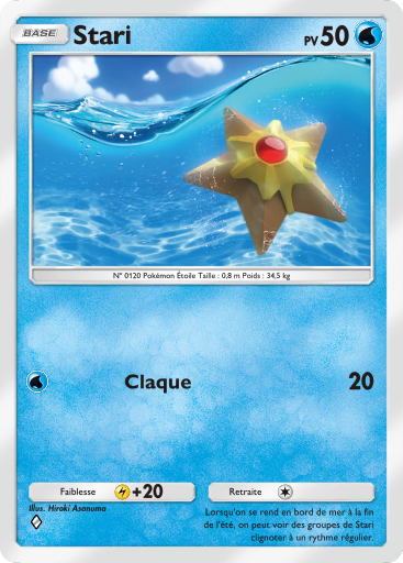 Carte Pokémon TCG Pocket Puissance Génétique Stari