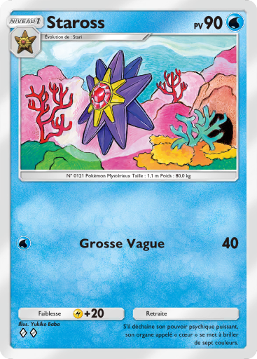 Carte Pokémon TCG Pocket Puissance Génétique Staross