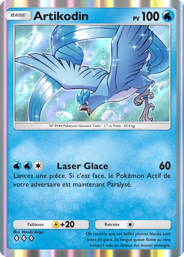 Carte Pokémon TCG Pocket Puissance Génétique Artikodin