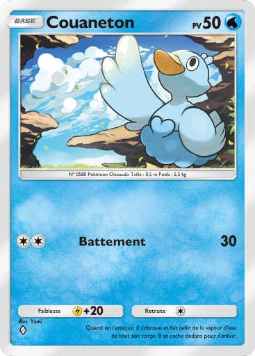 Carte Pokémon TCG Pocket Puissance Génétique Couaneton
