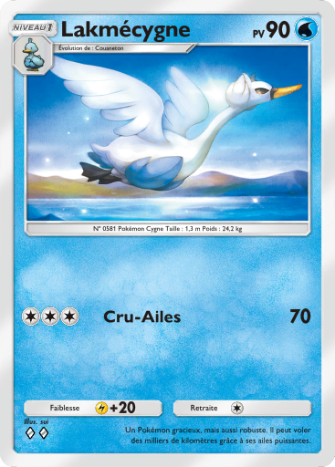 Carte Pokémon TCG Pocket Puissance Génétique Lakmécygne