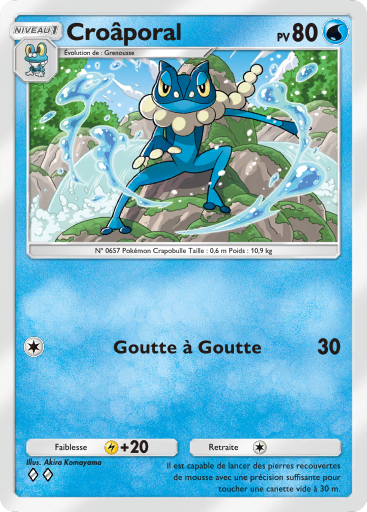 Carte Pokémon TCG Pocket Puissance Génétique Croâporal