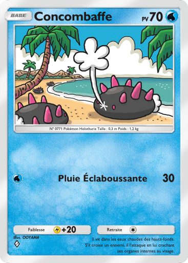 Carte Pokémon TCG Pocket Puissance Génétique Concombaffe