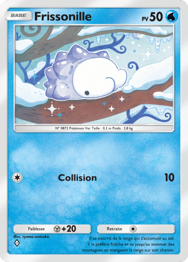 Carte Pokémon TCG Pocket Puissance Génétique Frissonille