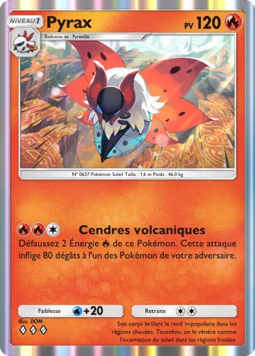 Carte Pokémon TCG Pocket L'Île Fabuleuse Pyrax