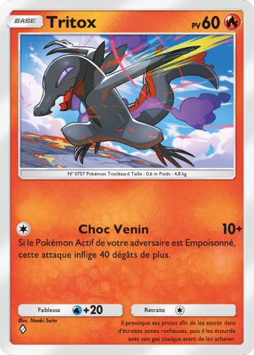 Carte Pokémon TCG Pocket L'Île Fabuleuse Tritox