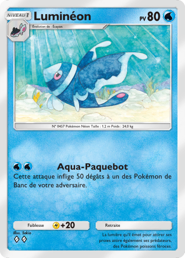 Carte Pokémon TCG Pocket L'Île Fabuleuse Luminéon