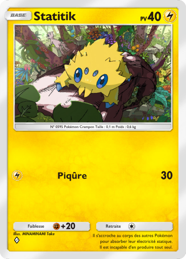 Carte Pokémon TCG Pocket L'Île Fabuleuse Statitik
